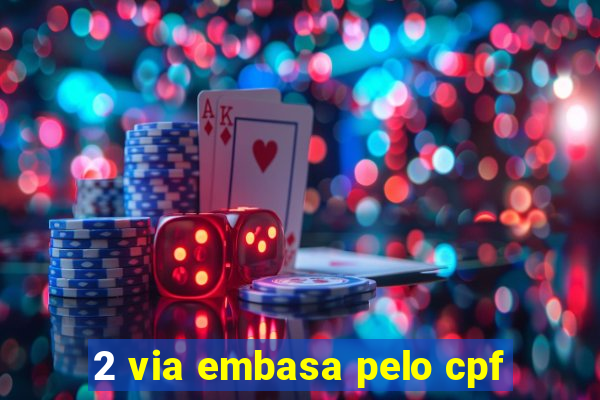 2 via embasa pelo cpf